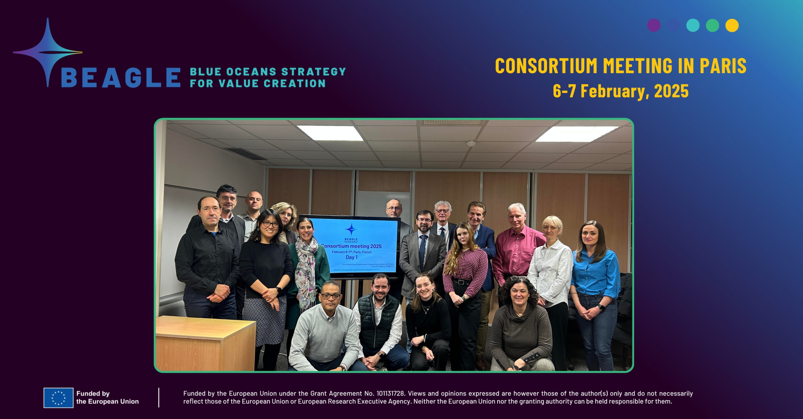 Consortium Meeting in Paris