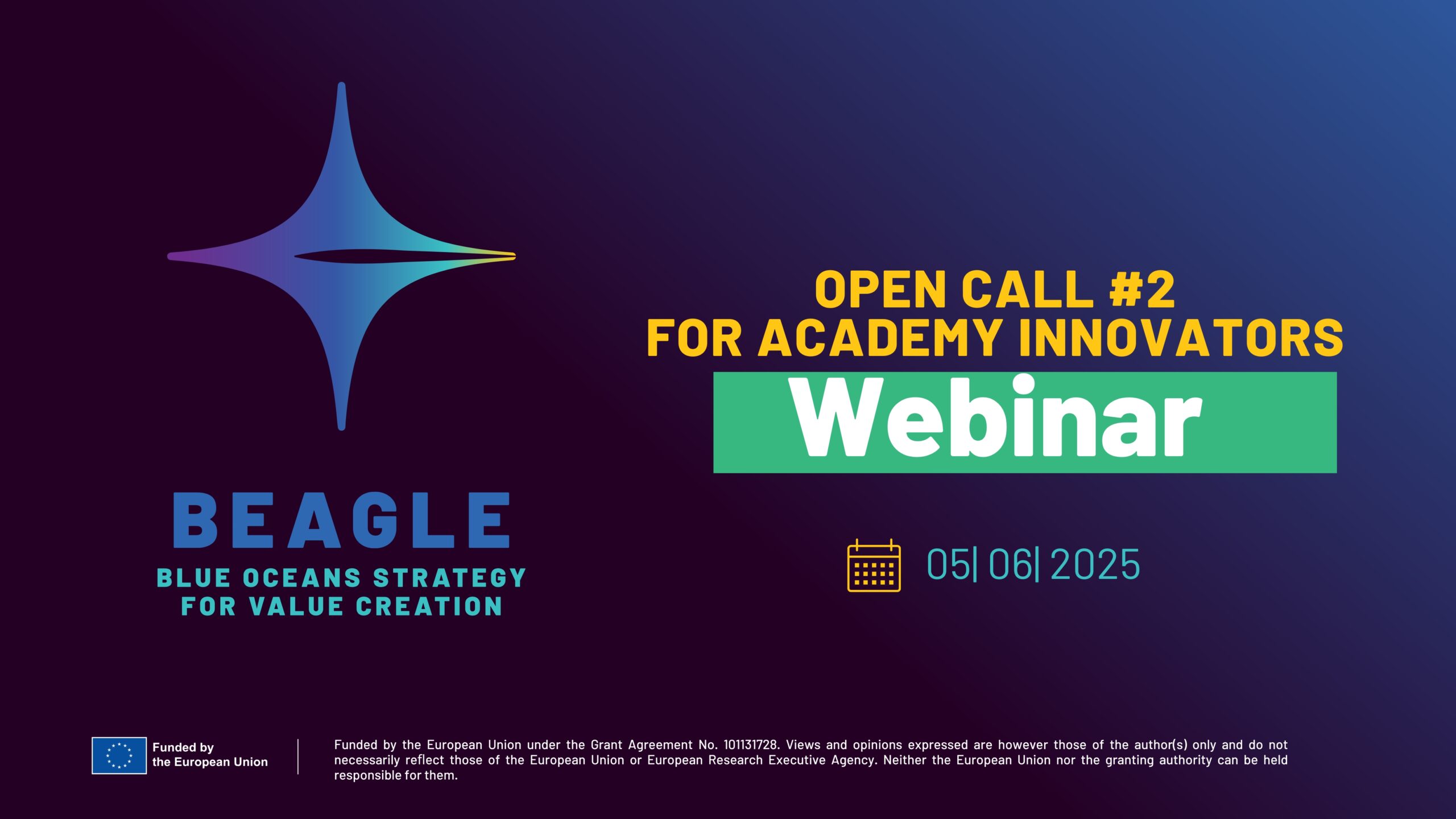 Open Call 2 webinar announcement